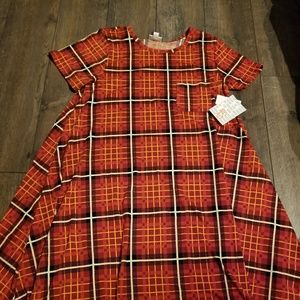 Lularoe plaid Carly